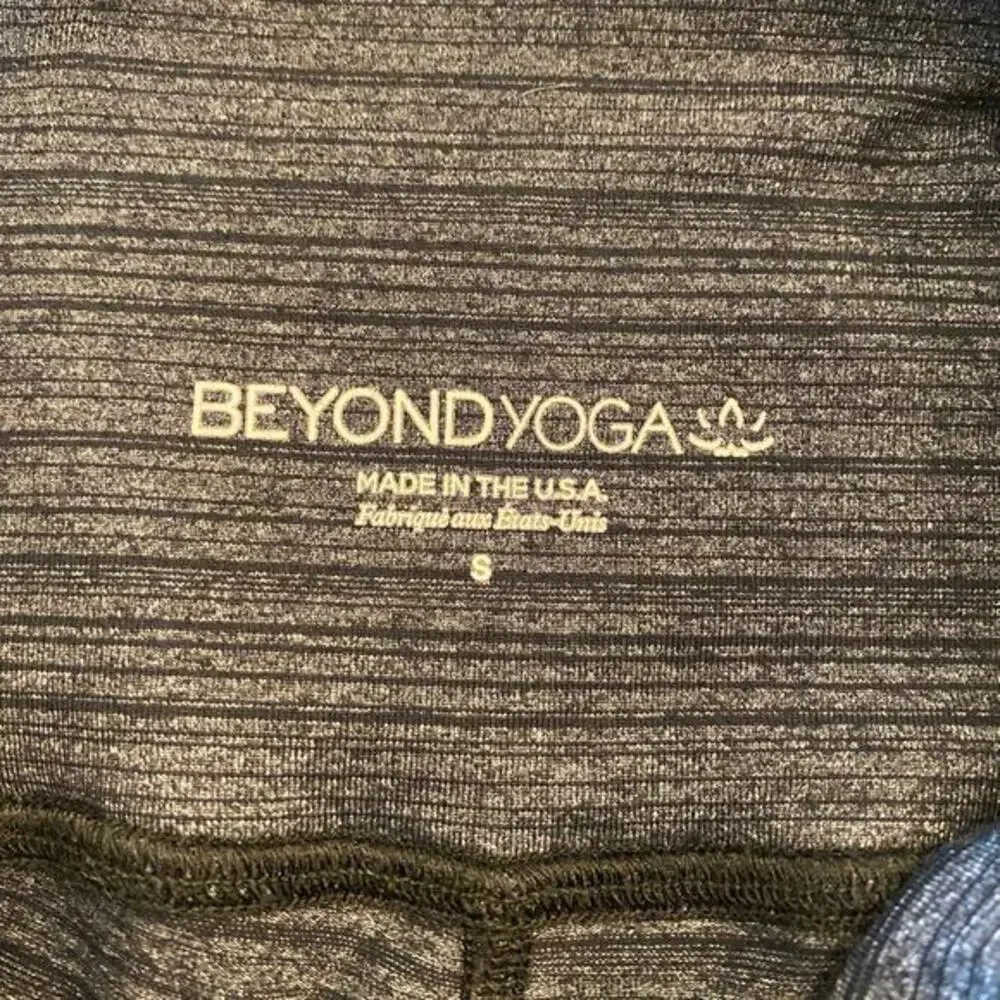 Beyond Yoga‎ Leggings Gray Heathered Size Small